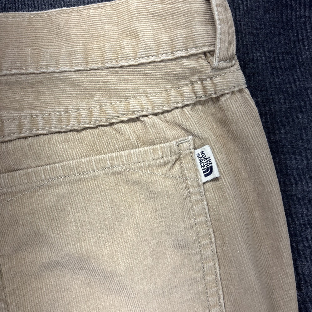 The North Face Corduroy Pants Womens 4 (30x31) Beige Bootcut/Flare Stretch - Picture 9 of 13